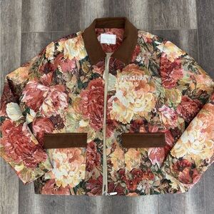 Vintage Vision Tapestry Bomber Jacket Medium